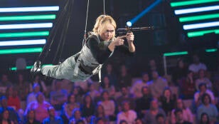 La guerrera Patricia Conde impecable en su reto de punter&iacute;a 