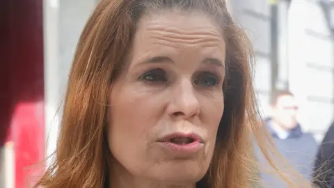 Olivia de Borbón ante las cámaras Olivia de Borbón ante las cámaras