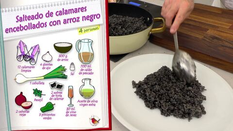 Ingredientes Salteado de calamares