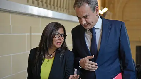 Zapatero se encuentra en Caracas para participar en un foro invitado por Delcy Rodríguez Zapatero se encuentra en Caracas para participar en un foro invitado por Delcy Rodríguez