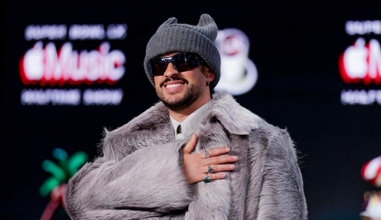 Rueda de prensa de Bad Bunny antes de la Super Bowl