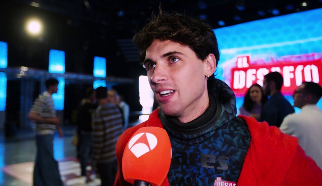 Daniel Ilescas tras superar el r&eacute;cord hist&oacute;rico de la apnea en El Desaf&iacute;o