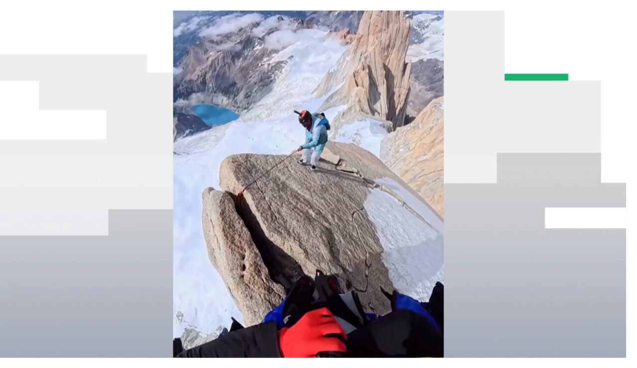 Salto desde el Fitz Roy