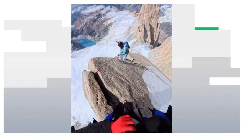 Salto desde el Fitz Roy