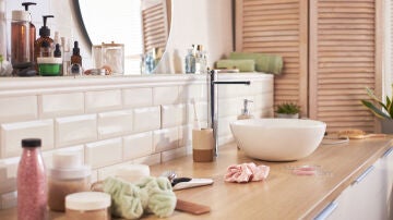 Gomas de pelo en el ba&ntilde;o