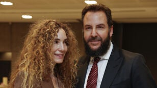 Borja Thyssen y su mujer, Blanca, en un evento