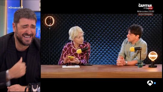 &iquest;C&oacute;mo ser&iacute;a poder hablar con los libros? El desternillante sketch que le ha preparado Juan Carlos Ortega a Antonio Orozco