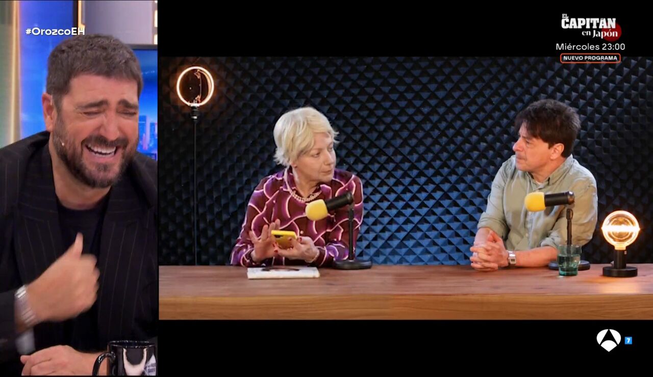 &iquest;C&oacute;mo ser&iacute;a poder hablar con los libros? El desternillante sketch que le ha preparado Juan Carlos Ortega a Antonio Orozco