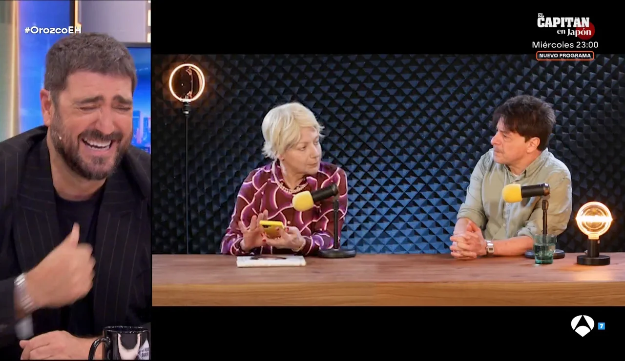 ¿Cómo sería poder hablar con los libros? El desternillante sketch que le ha preparado Juan Carlos Ortega a Antonio Orozco