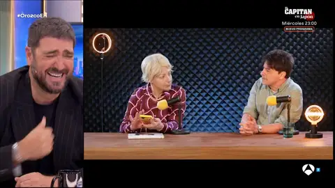 ¿Cómo sería poder hablar con los libros? El desternillante sketch que le ha preparado Juan Carlos Ortega a Antonio Orozco ¿Cómo sería poder hablar con los libros? El desternillante sketch que le ha preparado Juan Carlos Ortega a Antonio Orozco