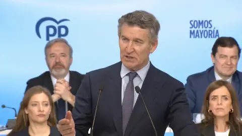 Feijóo en la Junta Directiva Nacional del PP Feijóo en la Junta Directiva Nacional del PP