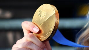 Medalla de los Juegos Ol&iacute;mpicos de Mil&aacute;n-Cortina