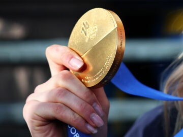 Medalla de los Juegos Ol&iacute;mpicos de Mil&aacute;n-Cortina