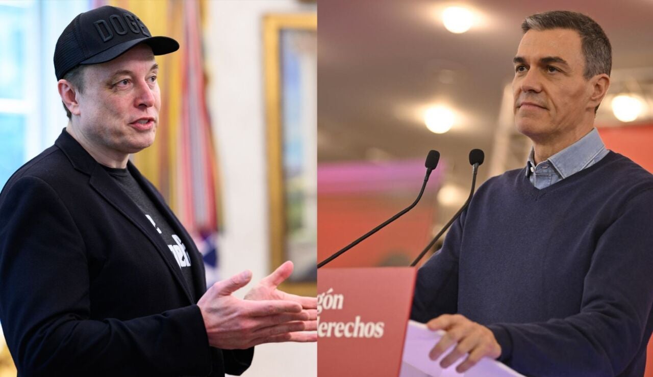 Elon Musk y S&aacute;nchez 