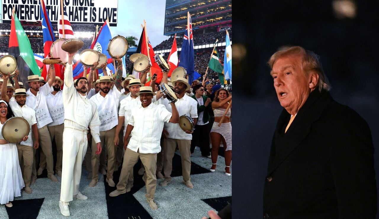 Bad Bunny y Donald Trump