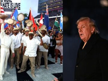 Bad Bunny y Donald Trump