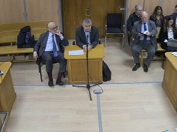 Santos Cerd&aacute;n ante el juez