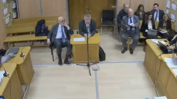 Santos Cerdán ante el juez Santos Cerdán ante el juez