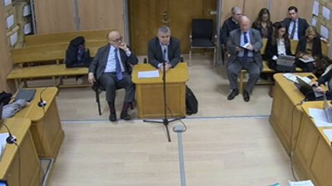 Santos Cerd&aacute;n ante el juez