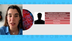 Claudia Campillo, v&iacute;ctima de abusos sexuales por su abuelo