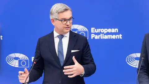 El comisario europeo de Asuntos Migratorios y Migración, el austríaco Magnus Brunner El comisario europeo de Asuntos Migratorios y Migración, el austríaco Magnus Brunner