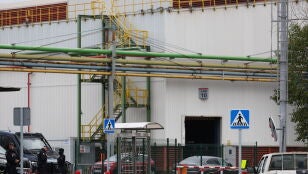 La Polic&iacute;a Nacional est&aacute; registrando este martes la planta de Sidenor en el municipio vizca&iacute;no de Basauri