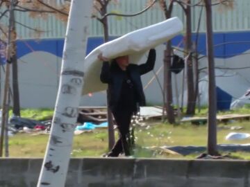 Desalojado el campamento de personas sin hogar m&aacute;s grande de Barcelona