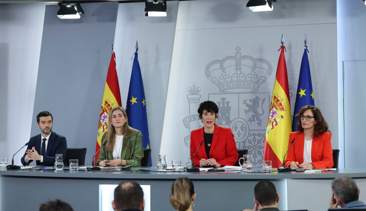  rueda de prensa posterior a la reuni&oacute;n del Consejo de Ministros, este martes en el Palacio de La Moncloa