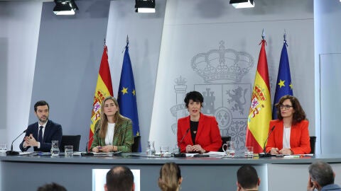  rueda de prensa posterior a la reuni&oacute;n del Consejo de Ministros, este martes en el Palacio de La Moncloa