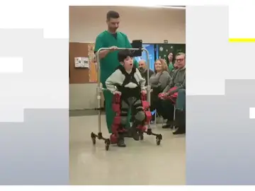 Exoesqueleto pediátrico de una asociación gallega Exoesqueleto pediátrico de una asociación gallega