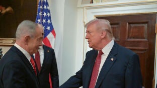 Donald Trump y Benjamin Netanyahu