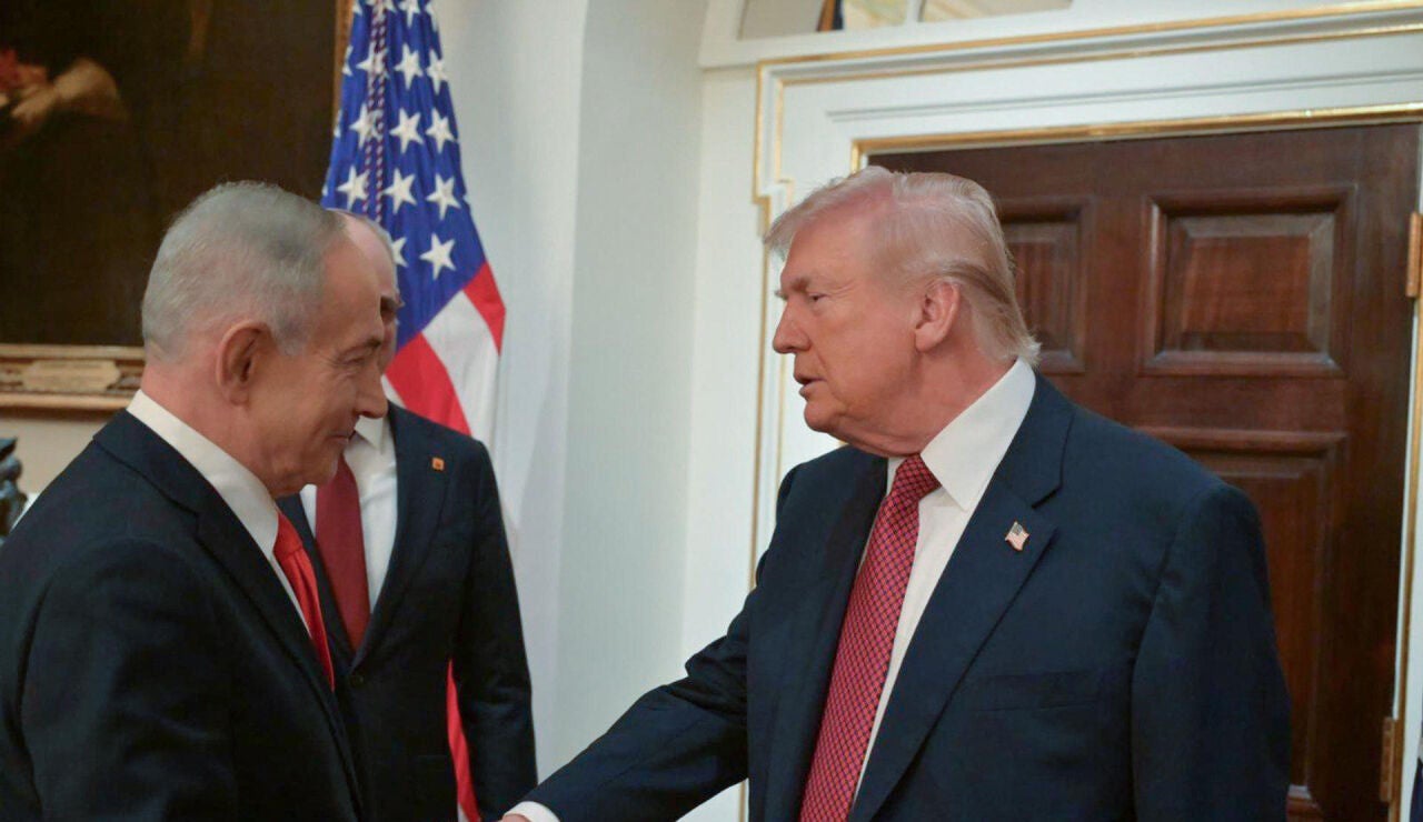 Donald Trump y Benjamin Netanyahu