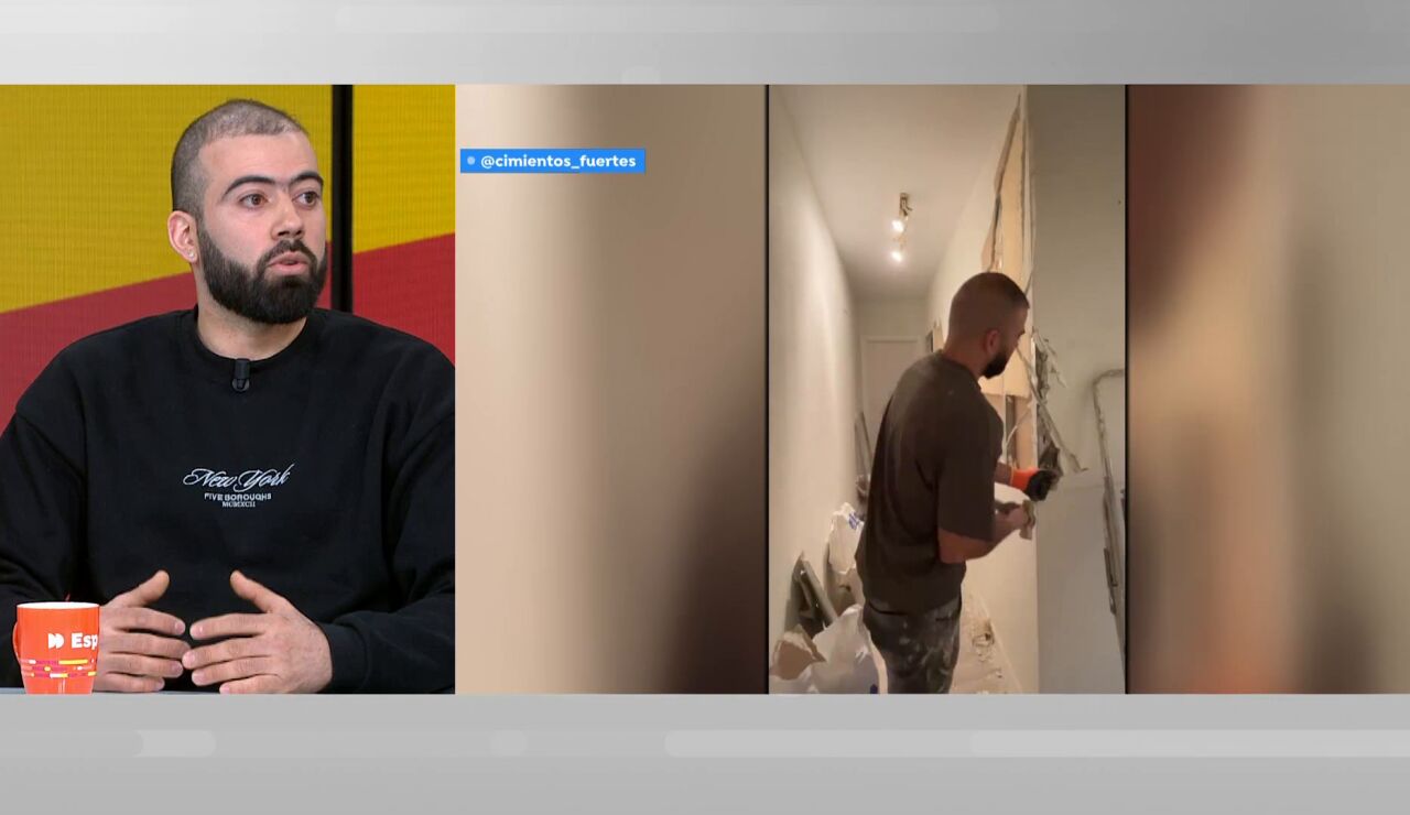 Juli&aacute;n, inmigrante colombiano