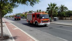 Imagen de archivo de un cami&oacute;n de bomberos
