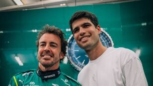 Fernando Alonso y Carlos Alcaraz