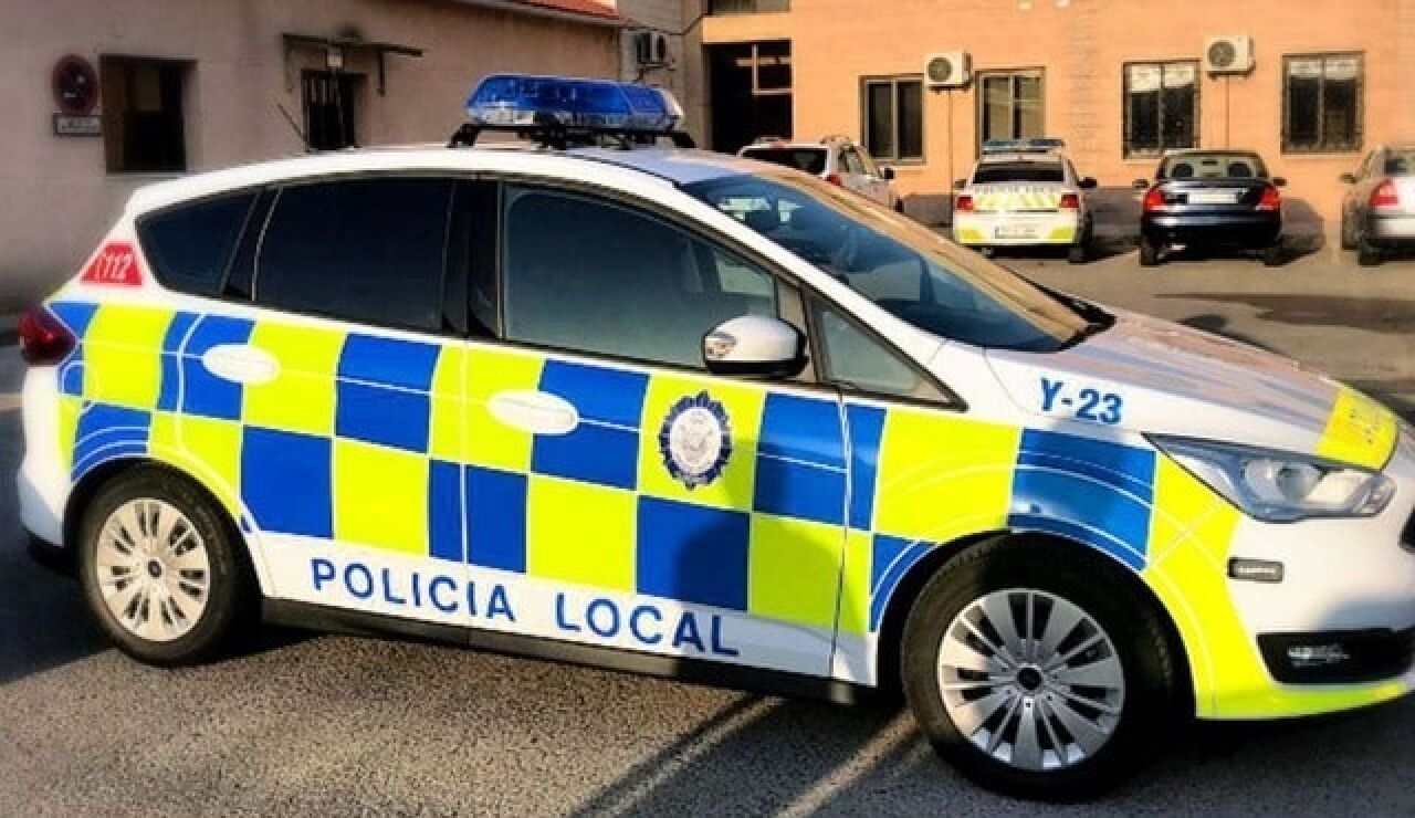 Coche de la Polic&iacute;a Local de Algeciras