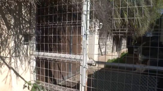 La casa en la que la mujer estuvo secuestrada dos a&ntilde;os