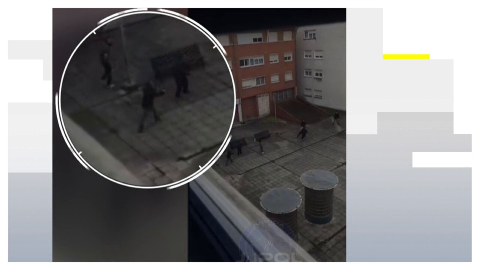 DURAS IMÁGENES | Una brutal reyerta a machetazos en Asturias deja un muerto y tres heridos