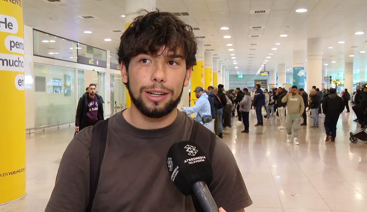 Pasajeros de vuelos en Barcelona