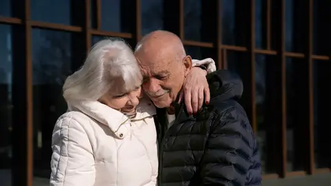 Pareja mayor Pareja mayor