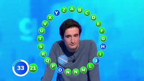 Alejandro se lo piensa en El Rosco: firmar el empate con Francisco... ¡o ir a por todas! Alejandro se lo piensa en El Rosco: firmar el empate con Francisco... ¡o ir a por todas!