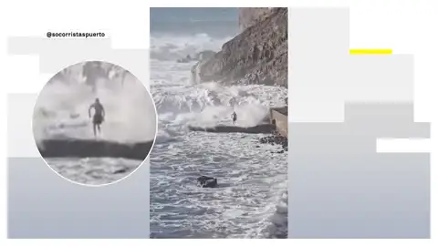 El mar arrastra a un hombre en la Gomera Antena3 Noticias