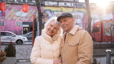 Pareja mayor Pareja mayor