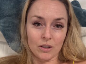 Lindsey Vonn desde el hospital 