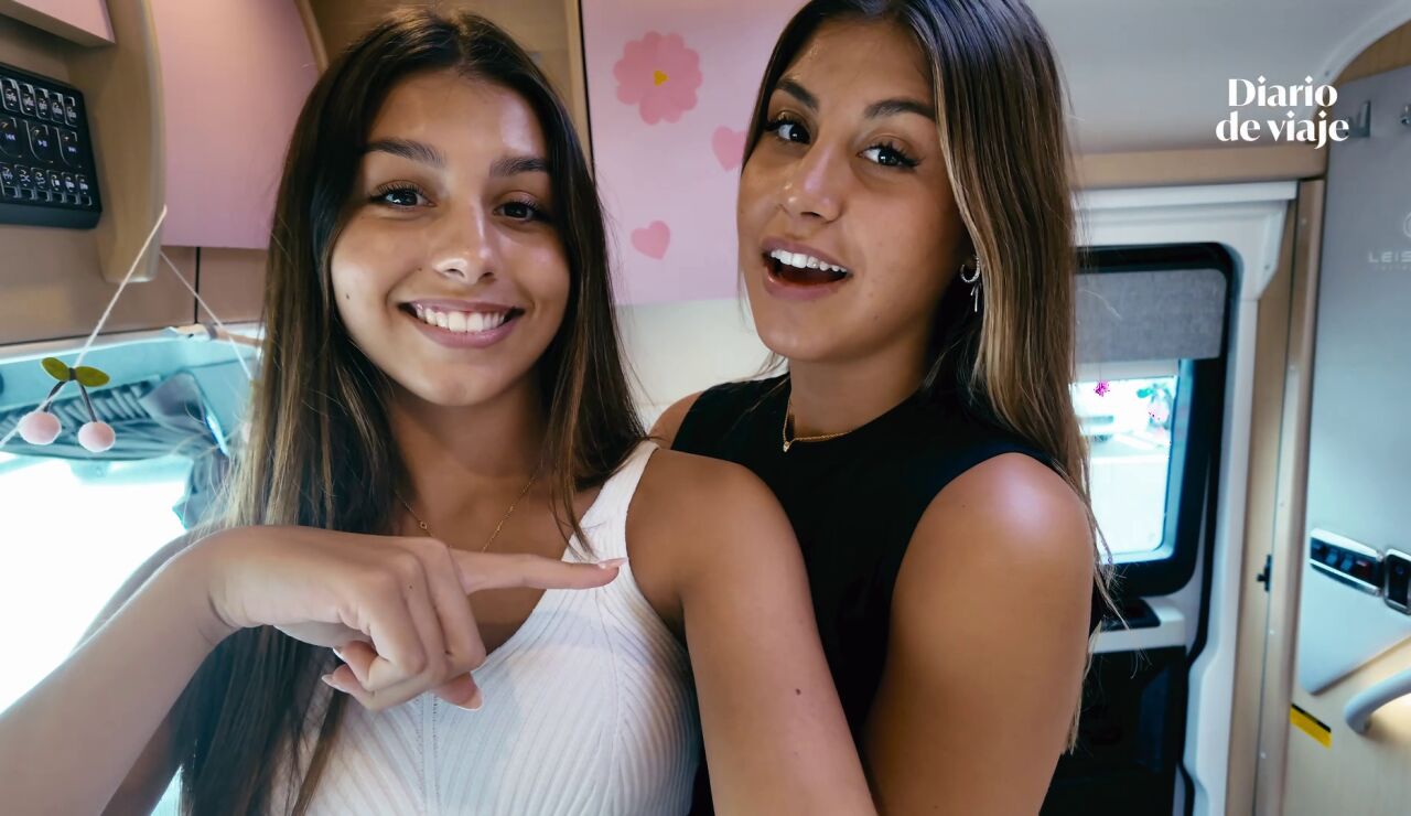El tour de Daniela y Salma por la caravana: &ldquo;Parece de juguete&rdquo;