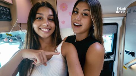 El tour de Daniela y Salma por la caravana: &ldquo;Parece de juguete&rdquo;