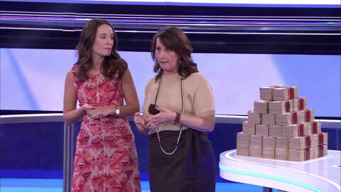 Teresa madre e hija, concursantes de Atrapa un mill&oacute;n