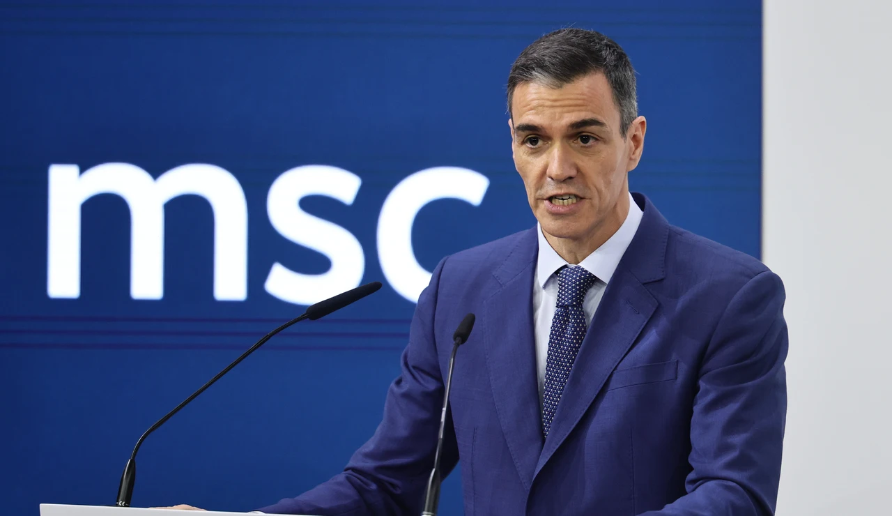Pedro Sánchez en la Conferencia de Múnich