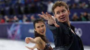 La pareja estadounidense Madison Chock y Evan Bates