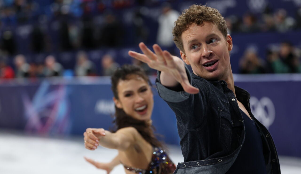 La pareja estadounidense Madison Chock y Evan Bates